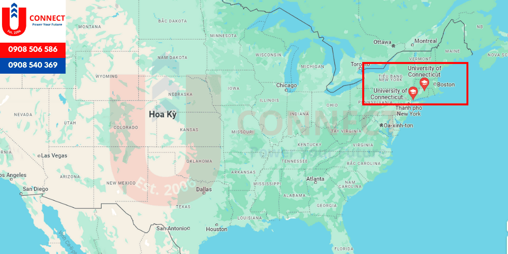 Đại học Connecticut (UConn), bang Connecticut, Mỹ